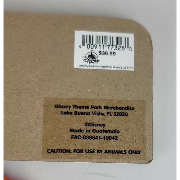 NWT Disneyland Park Coral Peach Disney Tails Spirit Jersey Dog Shirt SZ L - Picture 6 of 6